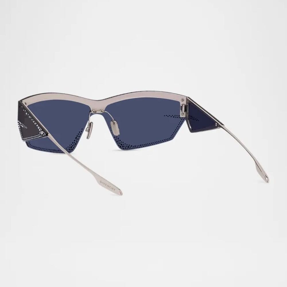 New! Givenchy GV4100US 16V Stylish Blue Rhinestone Sunglasses, Authentic - Picture 4 of 8